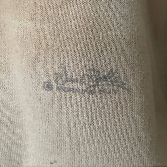 v i n t a g e :: Nautical Coastal Collared Morning Sun Graphic Sweatshirt - Picture 11 of 14